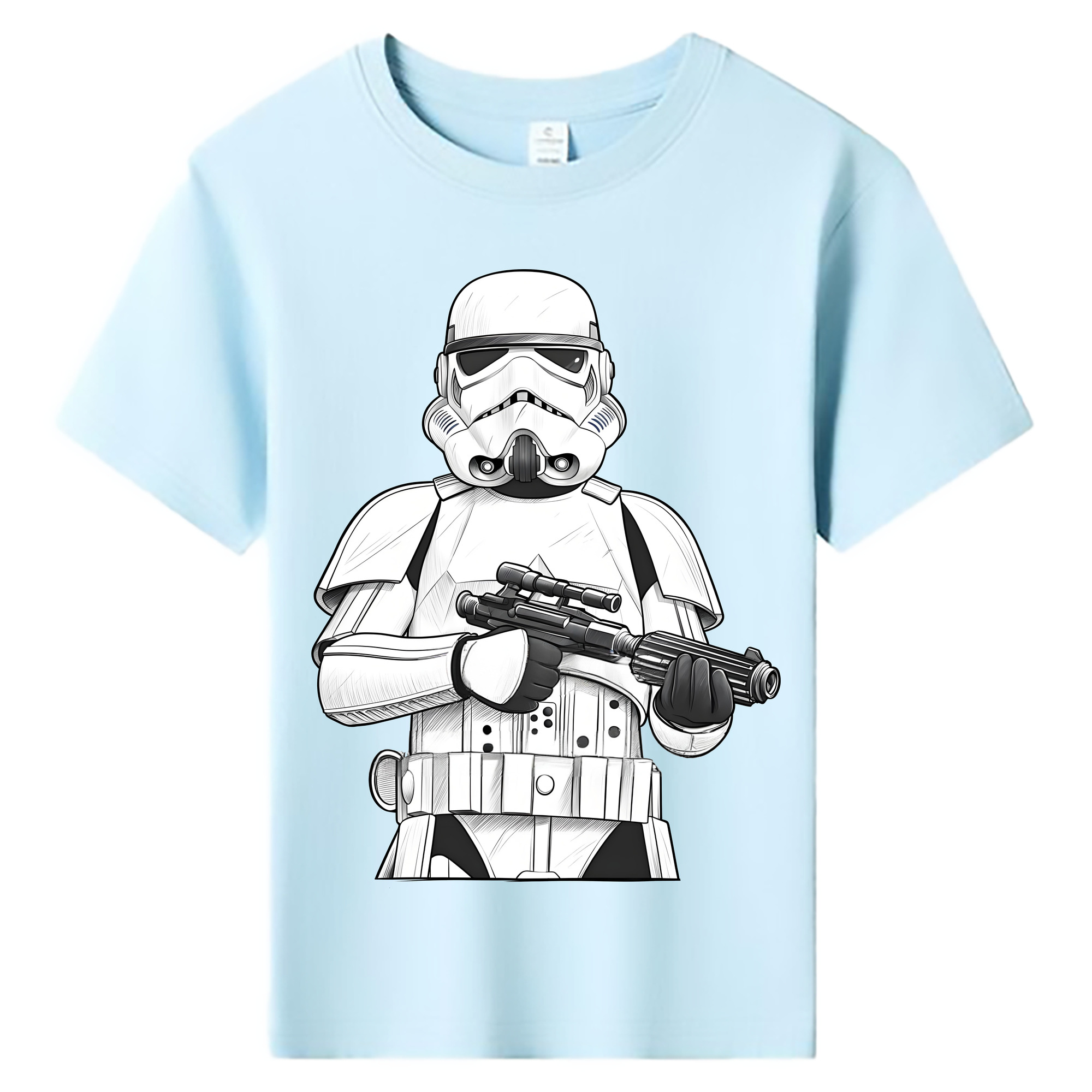（画像用） スター・ウォーズ Star Wars 綿100％キッズTシャツ（フロントプリント）